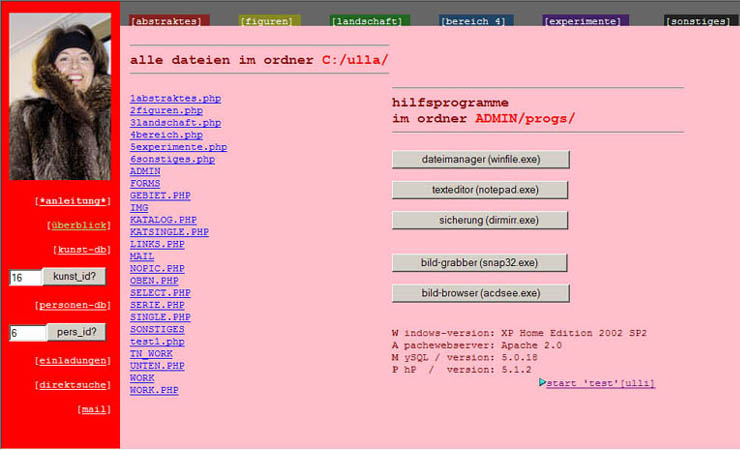 ...endlich mein eigener ADMIN !